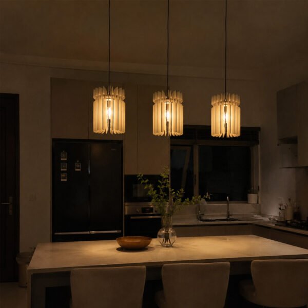 budp-05 Bud Pendant Lamp DIY Kit | Modern and Minimal Wooden Hanging Light