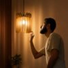 budscale Bud Pendant Lamp DIY Kit | Modern and Minimal Wooden Hanging Light