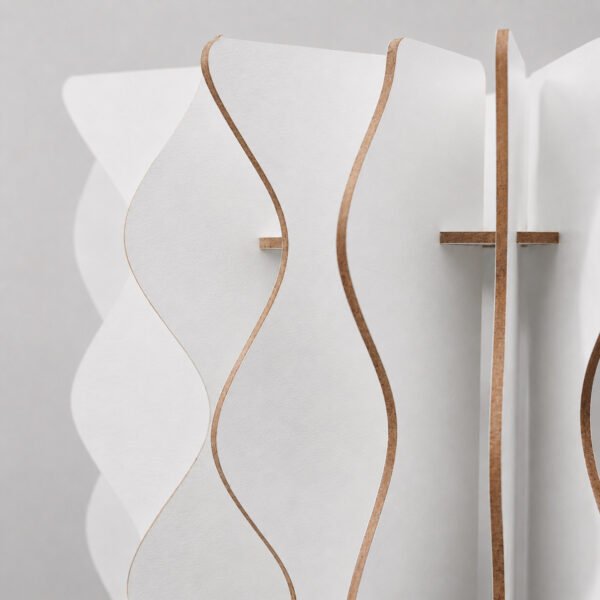 Dune Pendant Lamp DIY Kit | Modern and Minimal Wooden Hanging Light