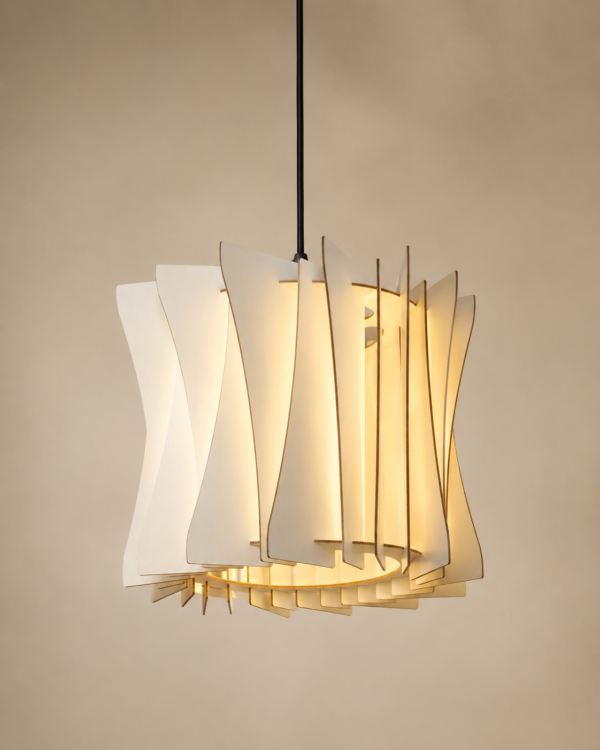 ChatGPT Image Jul 26, 2026, 08_18_49 PM Twisto Pendant Lamp DIY Kit | Modern and Minimal Wooden Hanging Light
