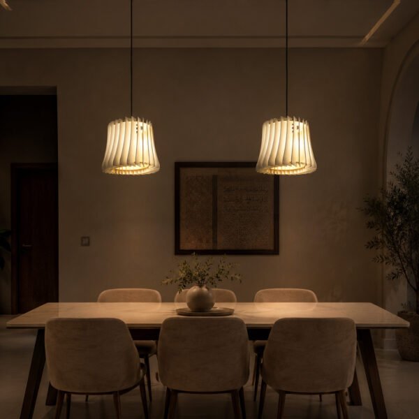 bb8 Sway Pendant Lamp DIY Kit | Modern and Minimal Wooden Hanging Light