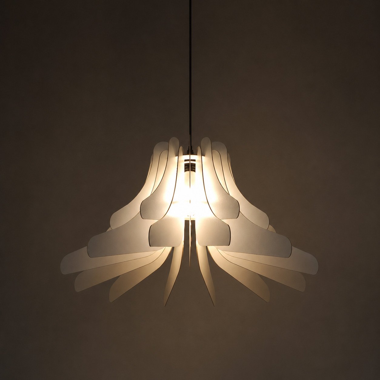 Bloom Pendant Lamp DIY Kit | Modern and Minimal Wooden Hanging Light
