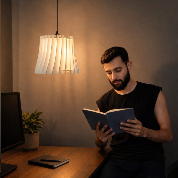 scalee Sway Pendant Lamp DIY Kit | Modern and Minimal Wooden Hanging Light
